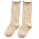 Solid Kids Long Socks