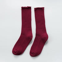 Solid Kids Long Socks