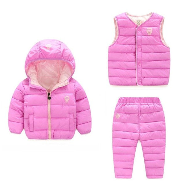 (3 pieces) Winter Kids Clothing Sets