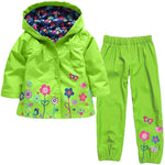 Girls Clothing Raincoat Sets