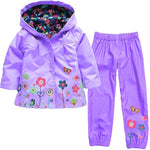 Girls Clothing Raincoat Sets