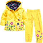 Girls Clothing Raincoat Sets