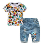 T Shirt Jeans Clothes Sets